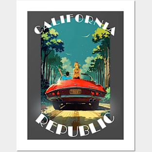 California Republic Posters and Art